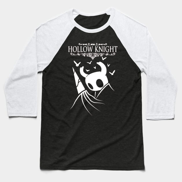 Hollow Knight Baseball T-Shirt by OtakuPapercraft